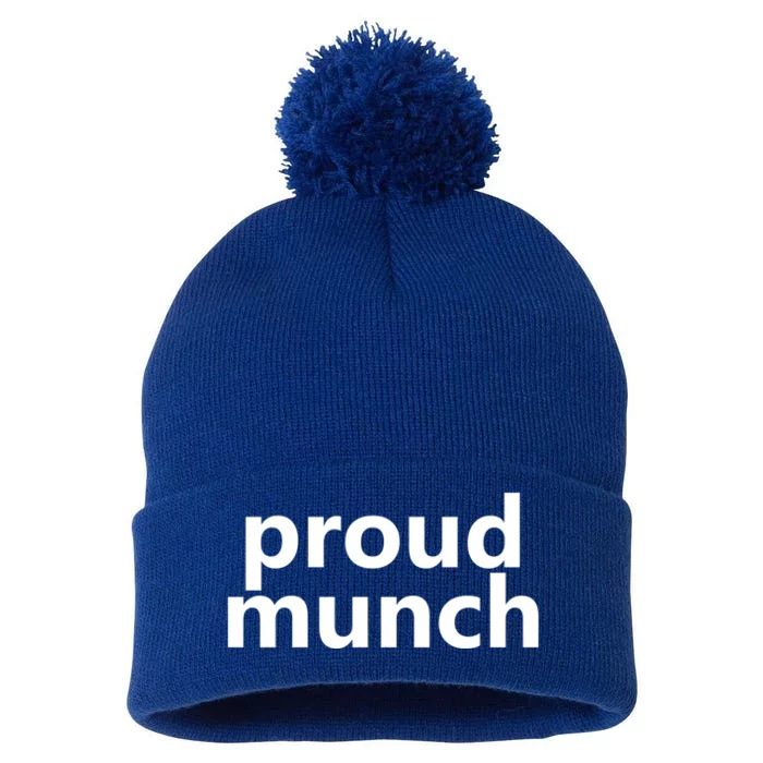 Funny Proud Munch Cool Gift Pom Pom 12in Knit Beanie