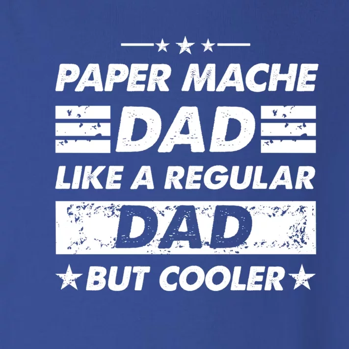 Funny Paper Mache Dad Like A Regular Dad But Cooler Gift Toddler Long Sleeve Shirt