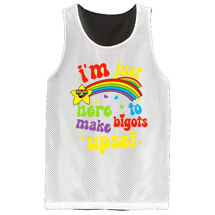 Funny Pride Month Lgbt Ally Rights Rainbow Equality Mesh Reversible Basketball Jersey Tank