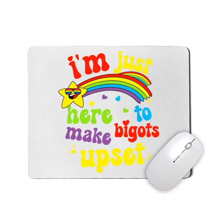 Funny Pride Month Lgbt Ally Rights Rainbow Equality Mousepad