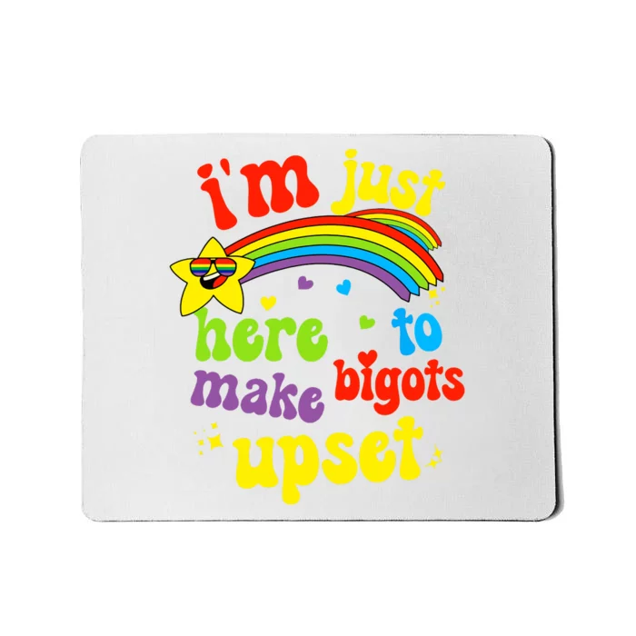 Funny Pride Month Lgbt Ally Rights Rainbow Equality Mousepad