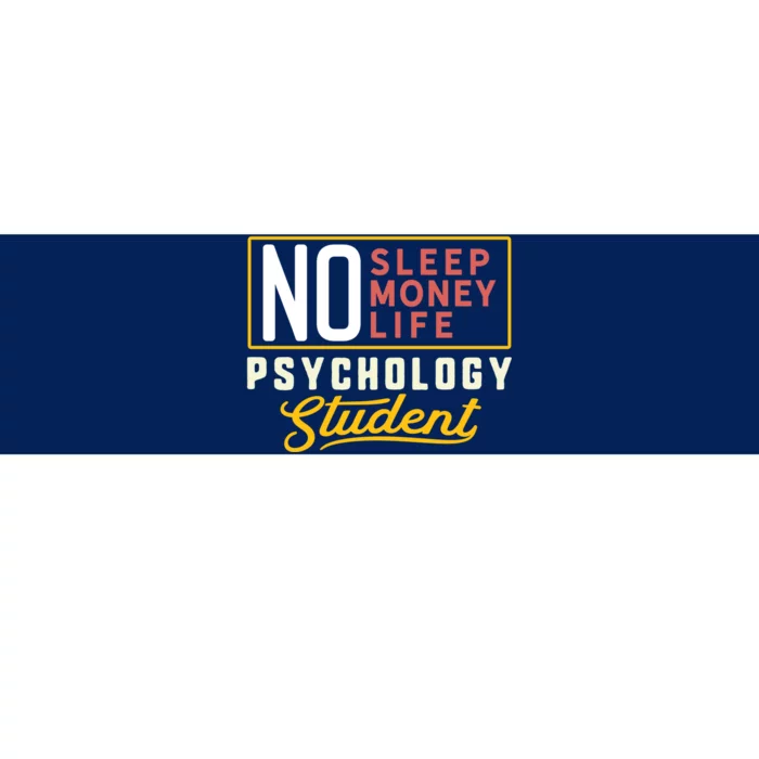 Funny Psychology Major Student Graduation Gift College Bumper Sticker