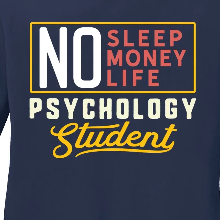 Funny Psychology Major Student Graduation Gift College Ladies Long Sleeve Shirt