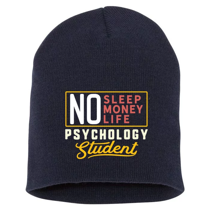 Funny Psychology Major Student Graduation Gift College Short Acrylic Beanie