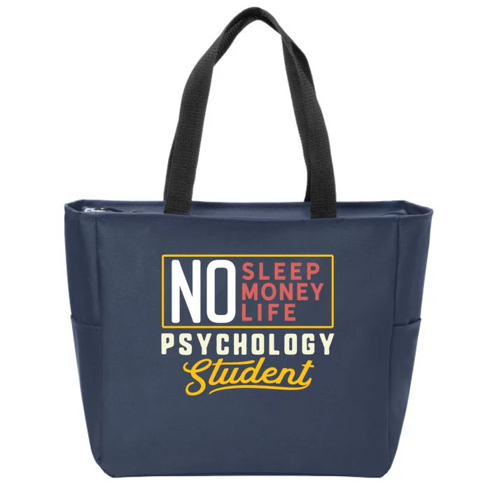 Funny Psychology Major Student Graduation Gift College Zip Tote Bag