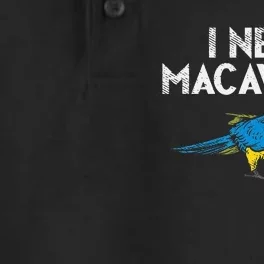 Funny Parrot Macaw And Coffee I Scarlet Macaw Owner Dry Zone Grid Performance Polo