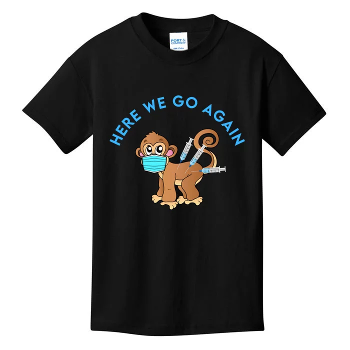 Funny Monkeypox Virus Kids T-Shirt