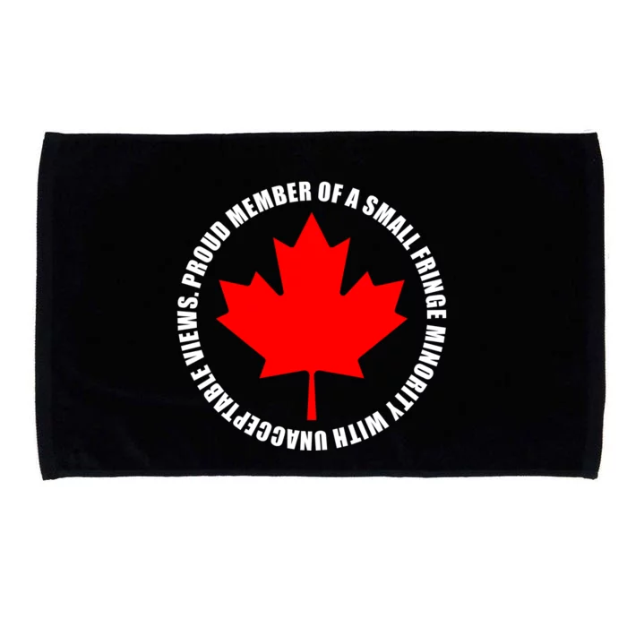 Fringe Proud Member Canadian Truckers Microfiber Hand Towel