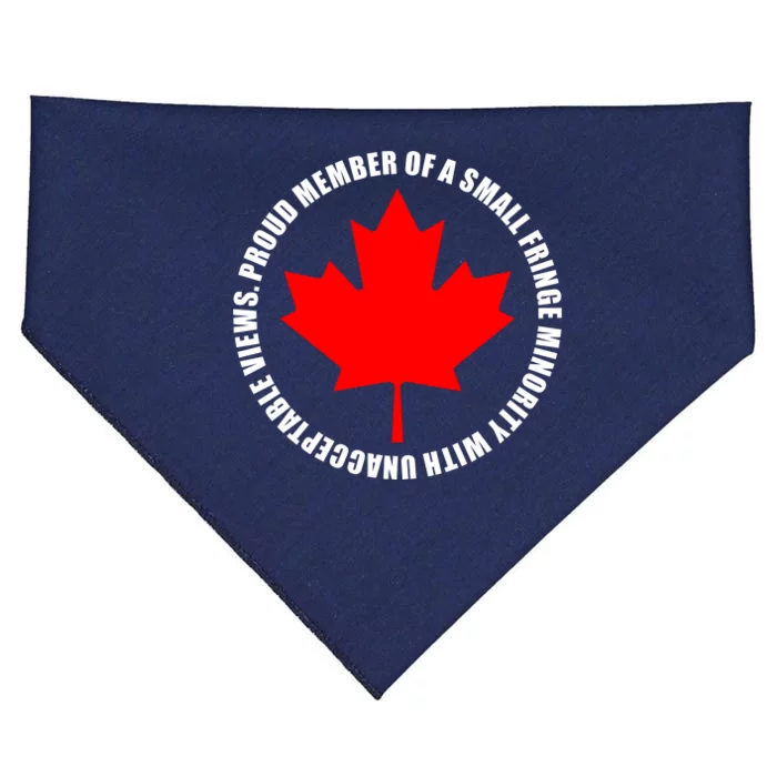 Fringe Proud Member Canadian Truckers USA-Made Doggie Bandana