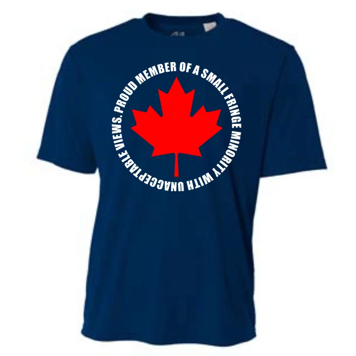 Fringe Proud Member Canadian Truckers Cooling Performance Crew T-Shirt