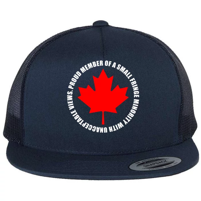 Fringe Proud Member Canadian Truckers Flat Bill Trucker Hat