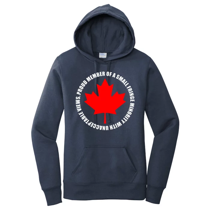 Fringe Proud Member Canadian Truckers Women's Pullover Hoodie