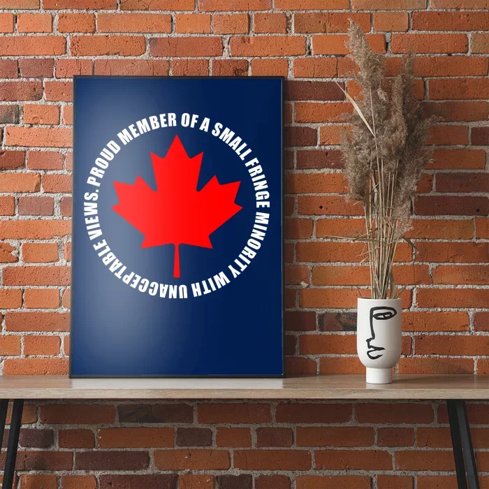 Fringe Proud Member Canadian Truckers Poster