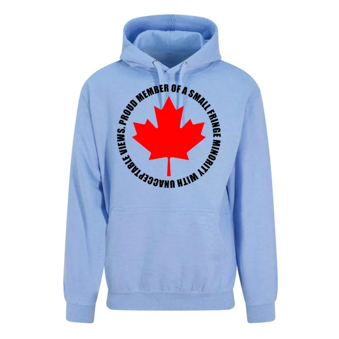 Fringe Proud Member Canadian Truckers Unisex Surf Hoodie