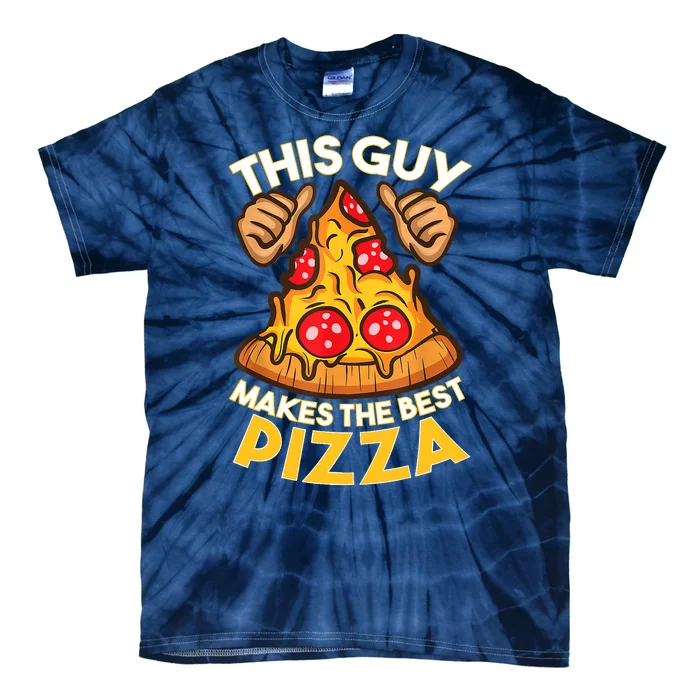 Funny Pizza Maker Gift Food Chef Tie-Dye T-Shirt