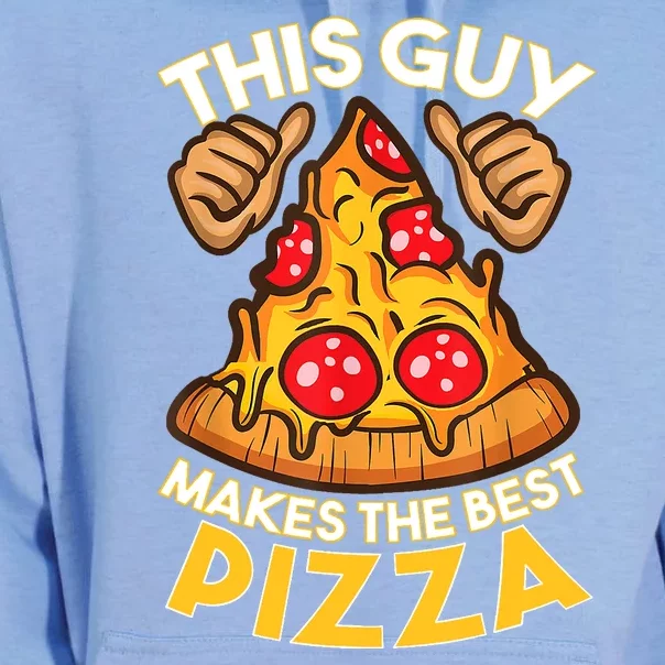 Funny Pizza Maker Gift Food Chef Unisex Surf Hoodie