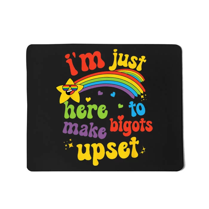 Funny Pride Month LGBT Ally Gay Rights Rainbow Equality Mousepad