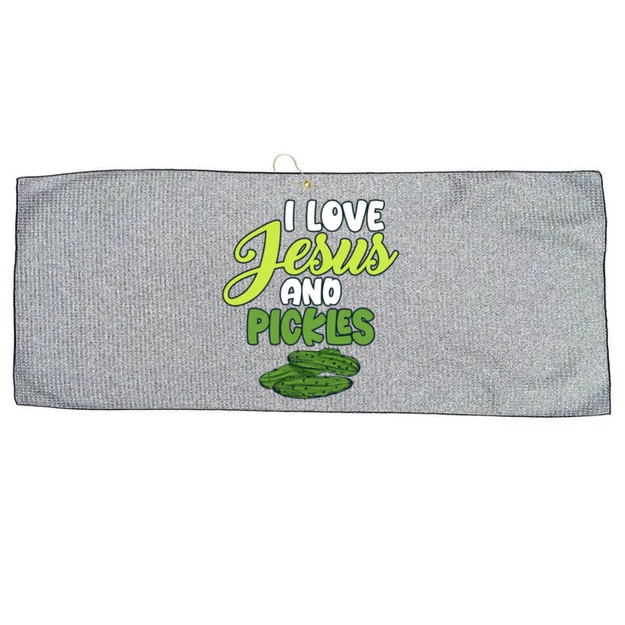 Funny Pickles Matter National Pickle Day Fun Vegetarian Gift Large Microfiber Waffle Golf Towel