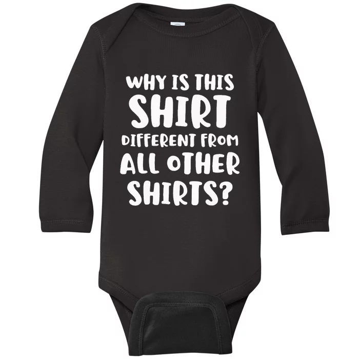 Funny Passover Ma Nistana Jewish Seder Family Baby Long Sleeve Bodysuit