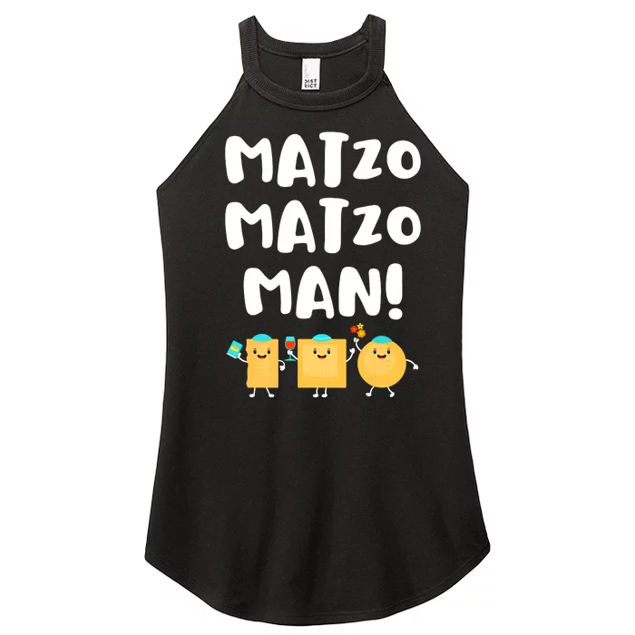 Funny Passover Matzo Matzo Man Jewish Seder Family Women’s Perfect Tri Rocker Tank