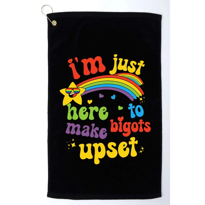 Funny Pride Month Lgbt Ally Gay Rights Platinum Collection Golf Towel