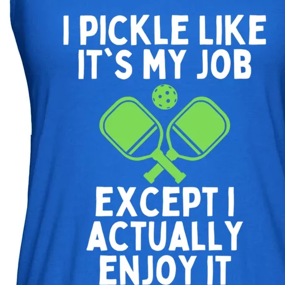 Funny Pickleball Mothers Day Fathers Day Pickleball Player Meaningful Gift Ladies Essential Flowy Tank