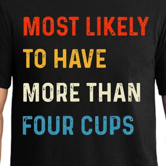 Funny Passover Most Likely More Than Four Cups Seder Matzah Pajama Set