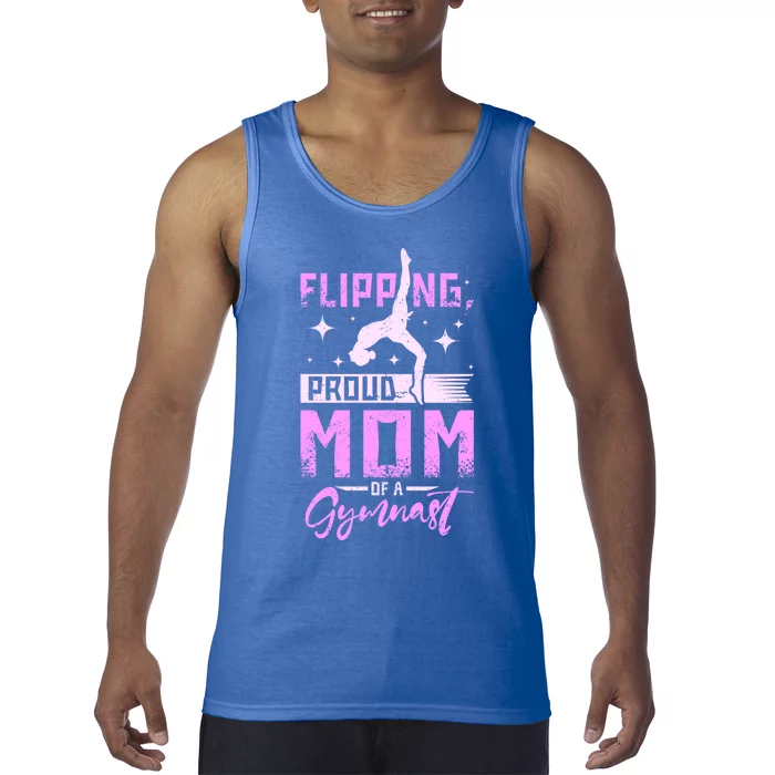 Flipping Proud Mom Of A Gymnast Gift Tank Top