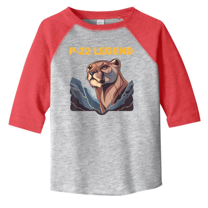 Funny P22 Mountain Lion Silver Lake P22 Toddler Fine Jersey T-Shirt