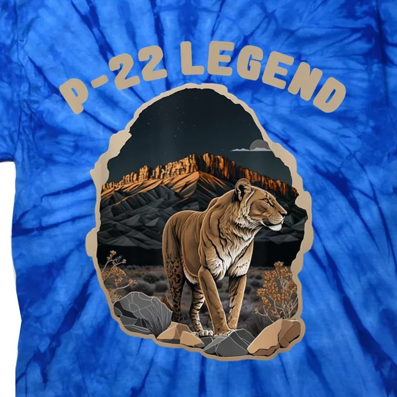 Funny P22 Mountain Lion Silver Lake P22 Tie-Dye T-Shirt