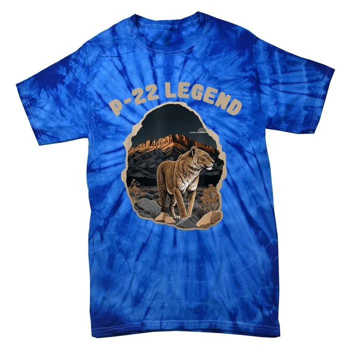 Funny P22 Mountain Lion Silver Lake P22 Tie-Dye T-Shirt