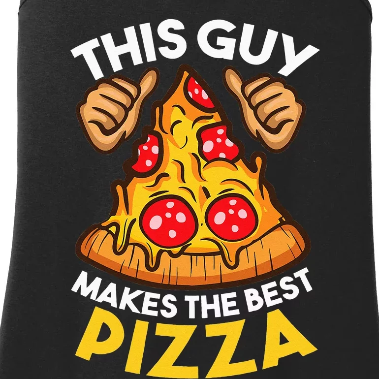 Funny Pizza Maker Gift For Cool Guy Best Pizza Ladies Essential Tank