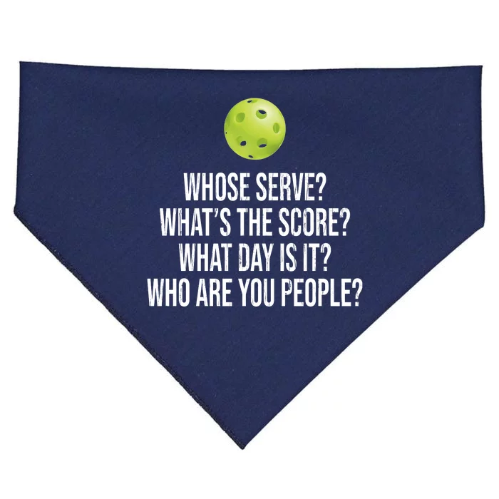 Funny Pickleball Meme USA-Made Doggie Bandana