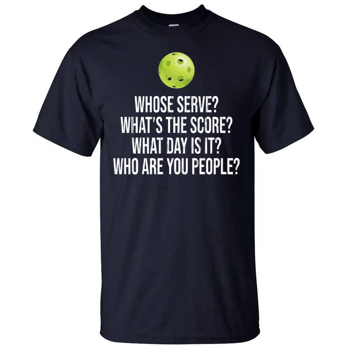 Funny Pickleball Meme Tall T-Shirt