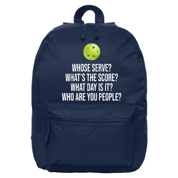 Funny Pickleball Meme 16 in Basic Backpack