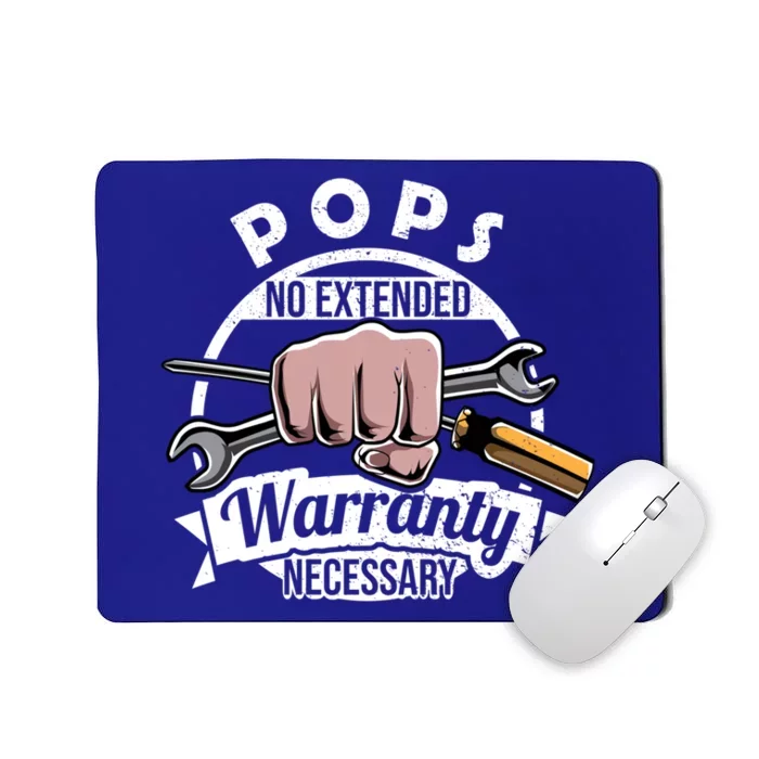 Funny Pops Mr Fix It Handy Dad My Tools Mechanic Grandpa Gift Mousepad