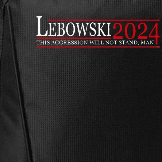 Funny Political Name Lebowski Political Election Vote 2024 City Backpack