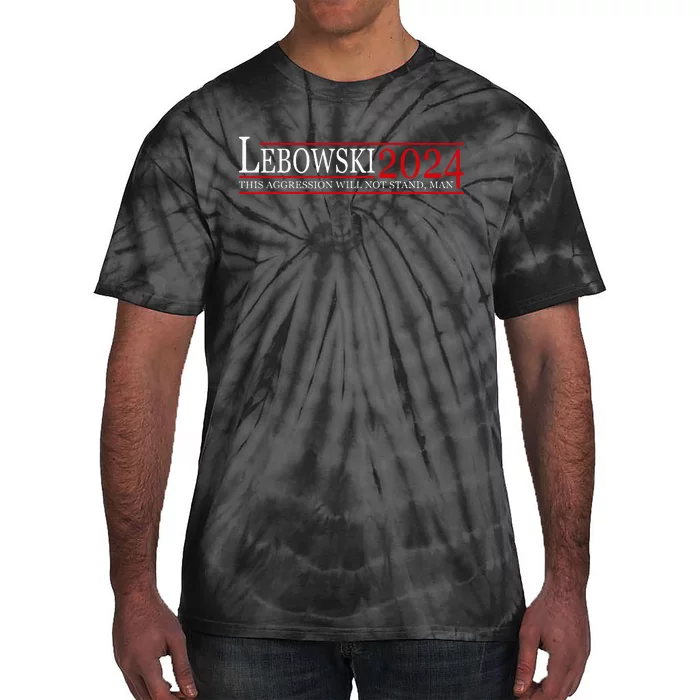 Funny Political Name Lebowski Political Election Vote 2024 Tie-Dye T-Shirt