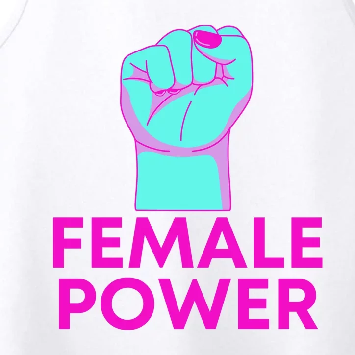 Female Power Neon Performance Tank