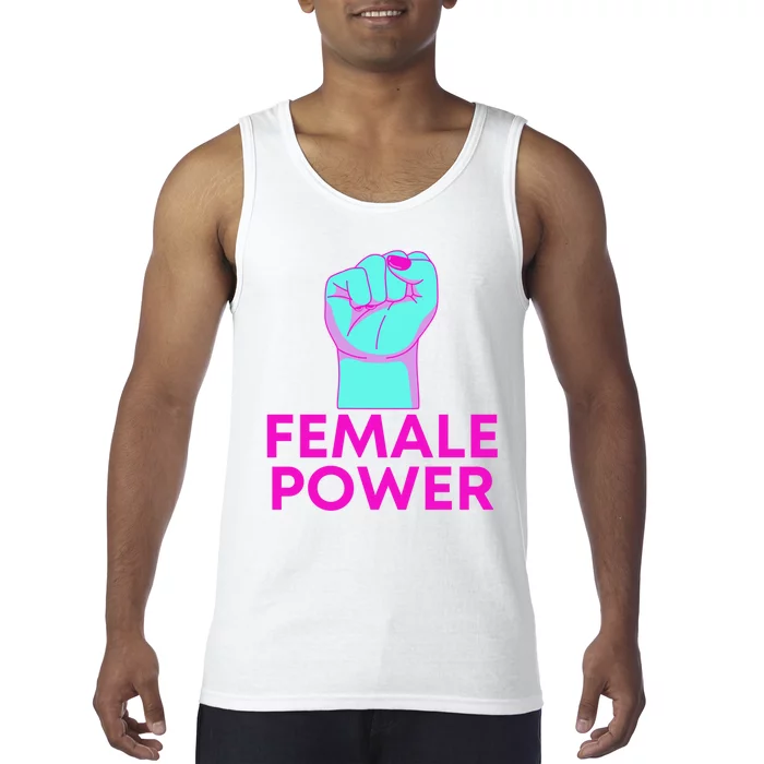 Female Power Neon Tank Top