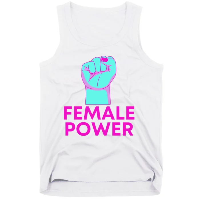 Female Power Neon Tank Top