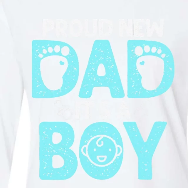 Funny Proud New Dad Gift For Father's Day Womens Cotton Relaxed Long Sleeve T-Shirt