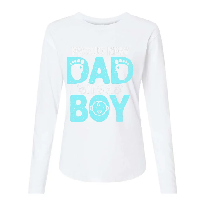 Funny Proud New Dad Gift For Father's Day Womens Cotton Relaxed Long Sleeve T-Shirt