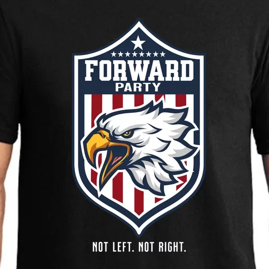 Forward Party Not Left Not Right Pajama Set