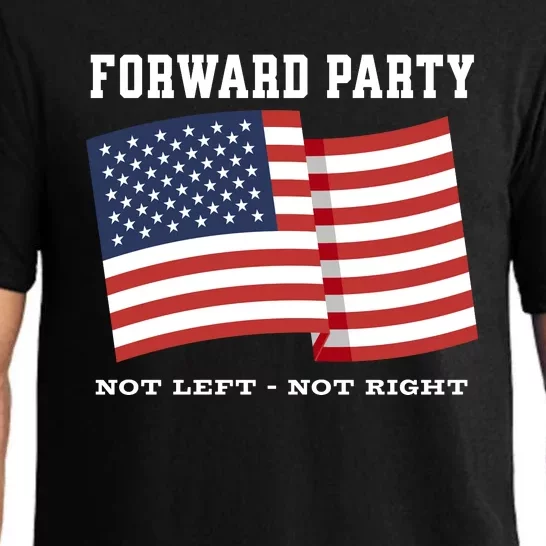 Forward Party Not Left Not Right Pajama Set