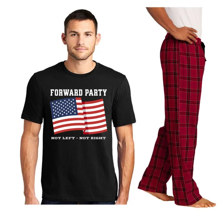 Forward Party Not Left Not Right Pajama Set