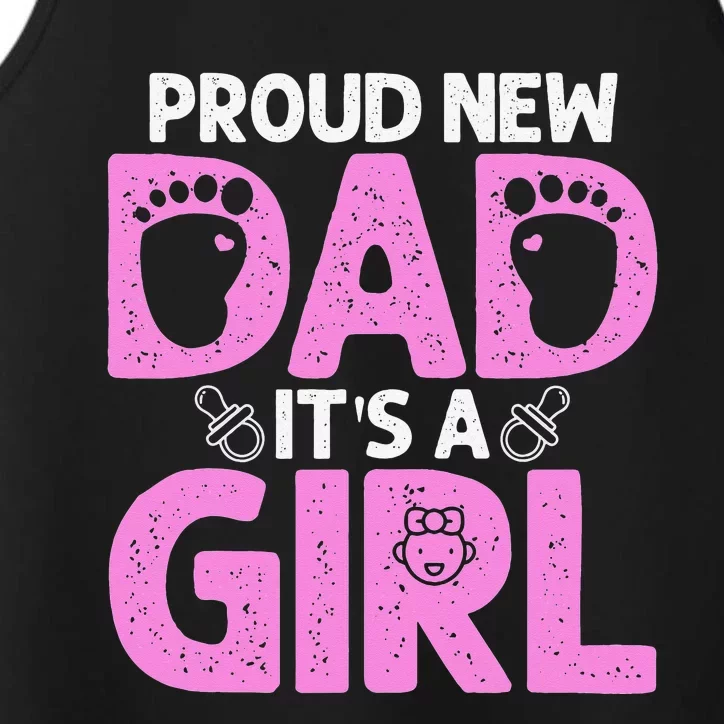 Funny Proud New Dad Gift For Father's Day Performance Tank