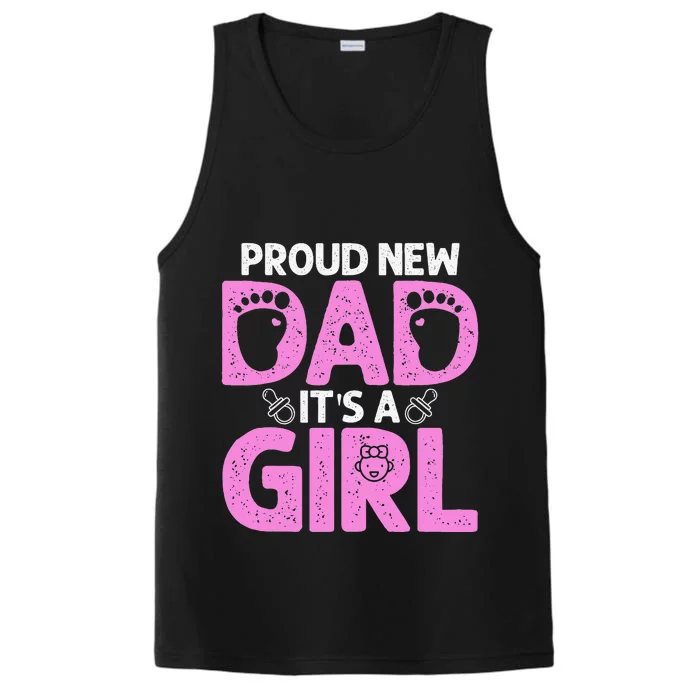 Funny Proud New Dad Gift For Father's Day Performance Tank