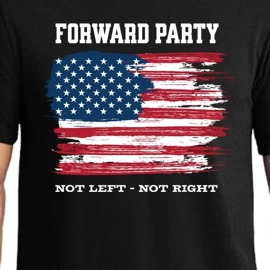 Forward Party Not Left Not Right Pajama Set