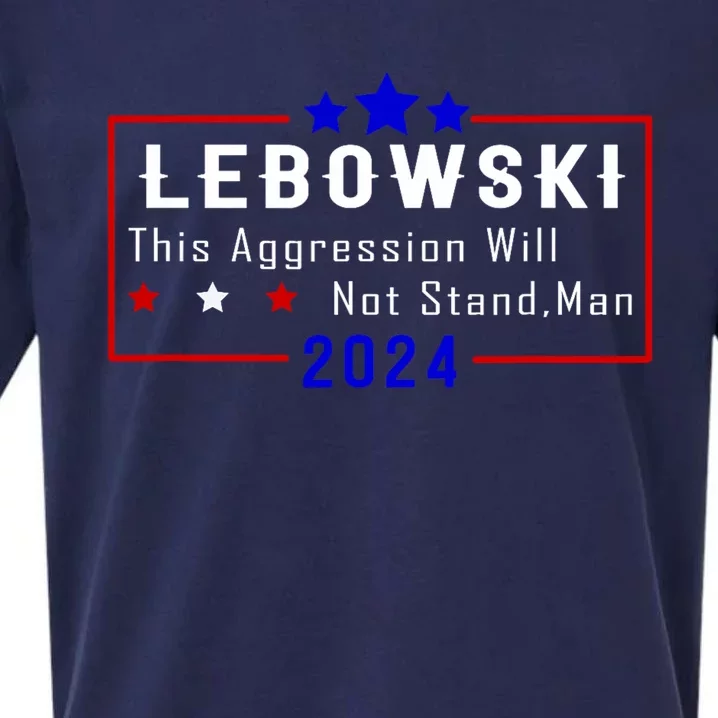 Funny Political Name Lebowski Political Election Vote 2024 Sueded Cloud Jersey T-Shirt